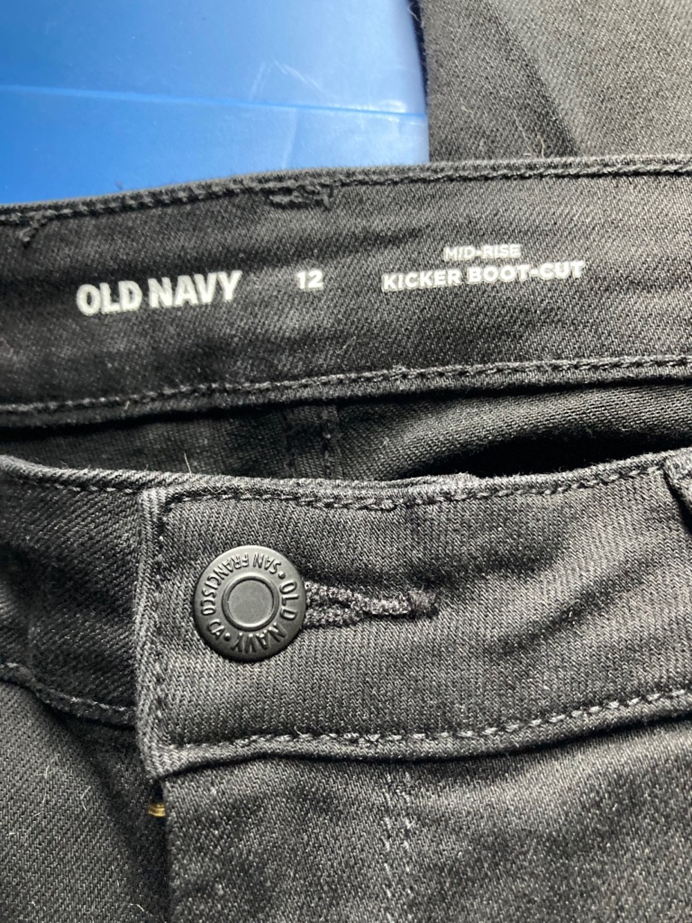 Old Navy Sz 12 Black Jeans